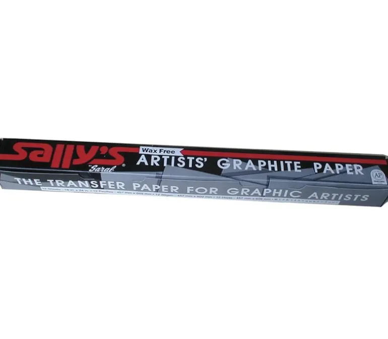 Saral Sallys Artist Graphite Paper – 18-inch x 24-inch – 12 Piece