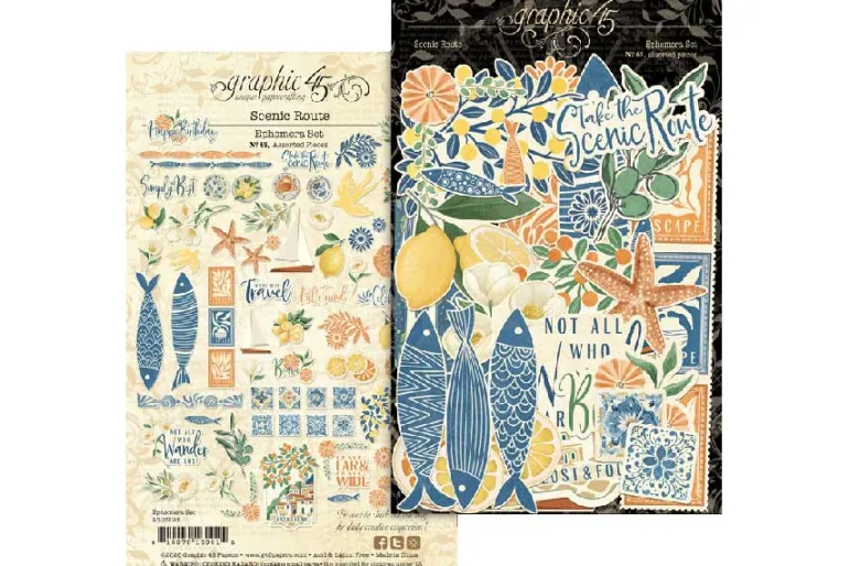 Scenic Route Rub-on Transfers