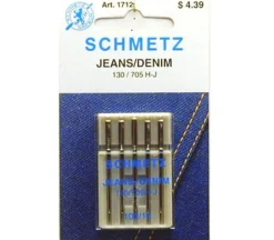 Schmetz Needle – Jeans Size 100/16 – 5 Piece