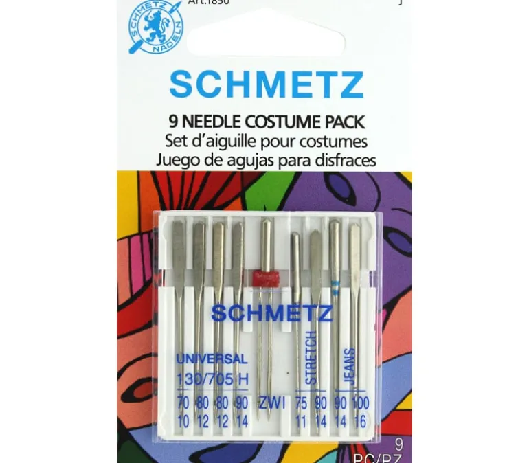 Schmetz Needle Microtex Sharp – Size 80/12 – 5 Piece