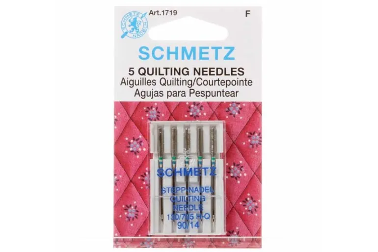Schmetz Quilting Machine Needles 14/90 1719 5 count