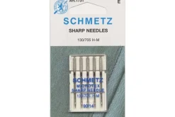 Schmetz Sharp Microtex Machine Needles 90/14 1731 5 Count