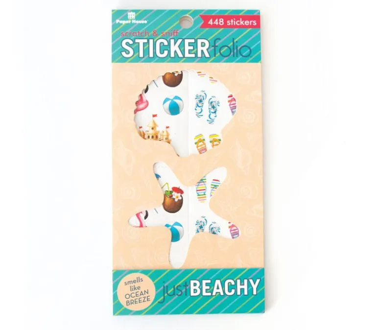 Scratch And Sniff Sticker Folio – Beach