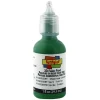 Scribbles 3-D Fabric Paint – 1-ounce – Iridescent Shamrock Green