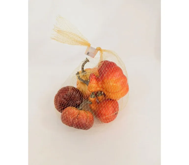 Set of Fall Pumpkins – 6 Piece – Orange