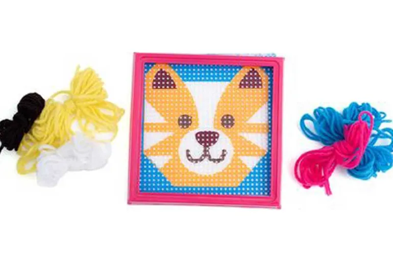 Sew Cute Cat Needlepoint Kit for Kids