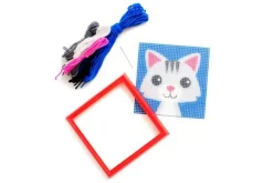 Sew Cute Lola the Cat Needlepoint Kit for Kids