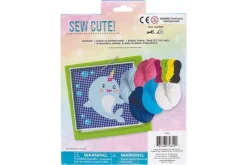 Sew Cute Narwhal Needlepoint Kit for Kids