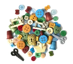 Sewing Theme Buttons Value Pack #VP300