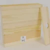 Shadow Box with Glass and Slide Top Opening
