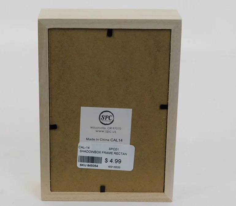 Shadowbox with Glass – Small