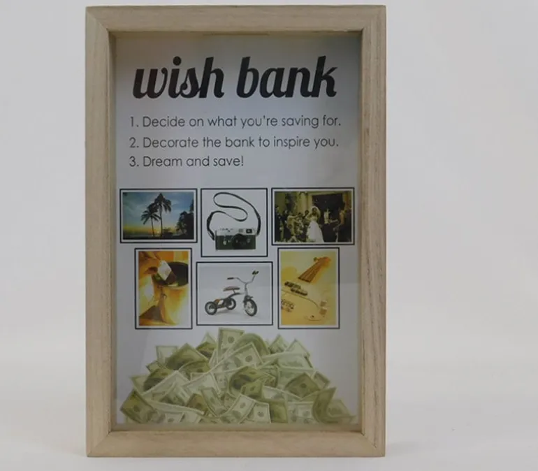 Shadowbox with Money Slot
