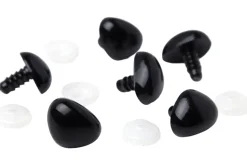 Shank Back Animal Eyes – 20mm – 6pc. – Brown