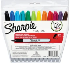 Sharpie Marker Pouch Set – Fine – 12 Piece