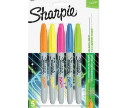 Sharpie Marker Set – Neon – 5 Piece