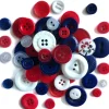Shooting Stars Novelty Buttons