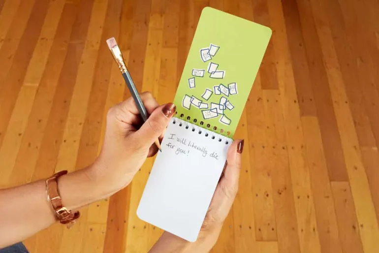 Silly Dumb Sh… Spiral Notebook