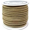 Silver Creek Suede Lace – 1/8-inch x 25-yard – Beige