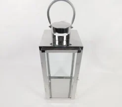 Silver Metal Lantern – Large