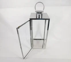 Silver Metal Lantern – Large