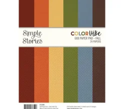Simple Stories Color Vibe Paper Pad – Fall