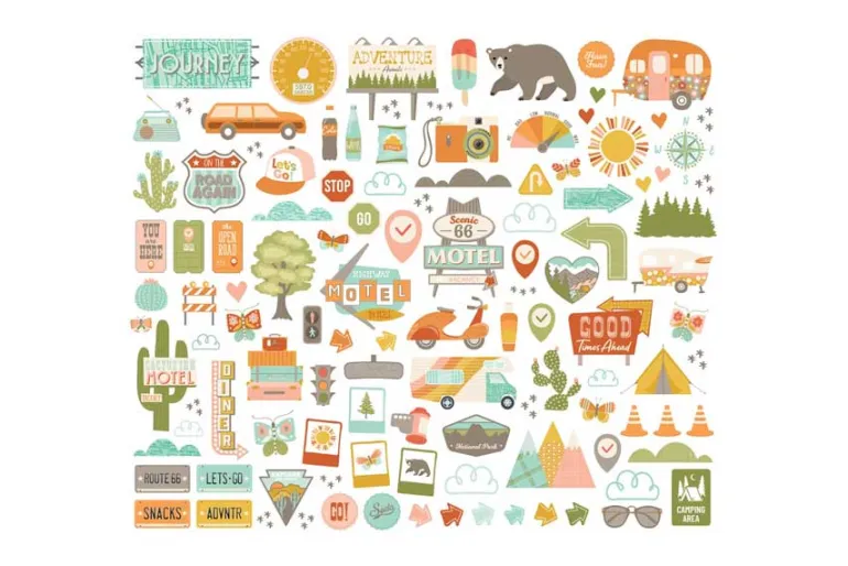 Simple Stories Open Road 6×8 Paper Pad