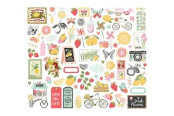 Simple Stories Pink Lemonade Bits & Pieces