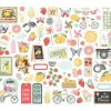 Simple Stories Pink Lemonade 12×12 Paper – 3×4 Elements