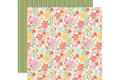 Simple Stories Pink Lemonade 12×12 Paper – Main Squeeze