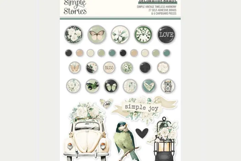Simple Stories Vintage Timeless Harmony- Noteworthy