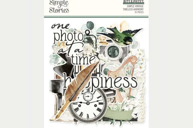 Simple Stories Vintage Timeless Harmony Perfect Harmony Stamps
