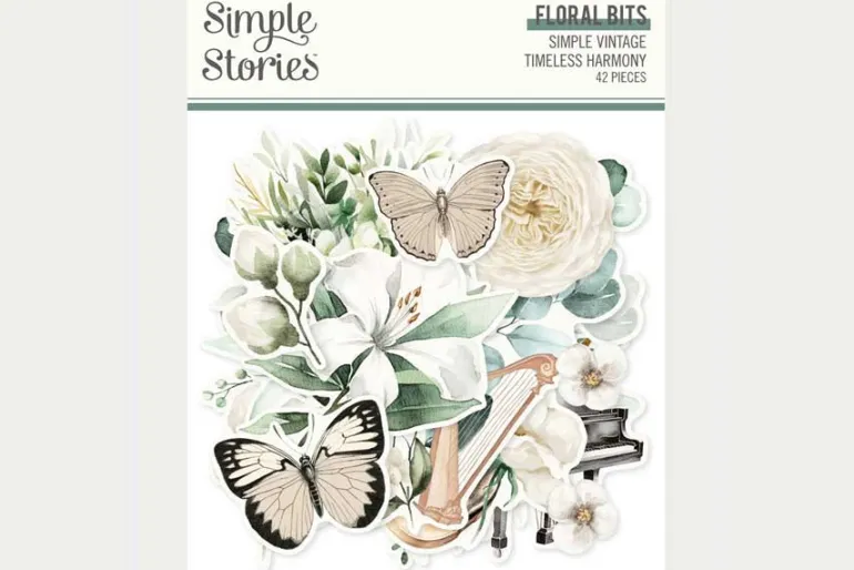 Simple Stories Vintage Timeless Harmony Perfect Harmony Stamps