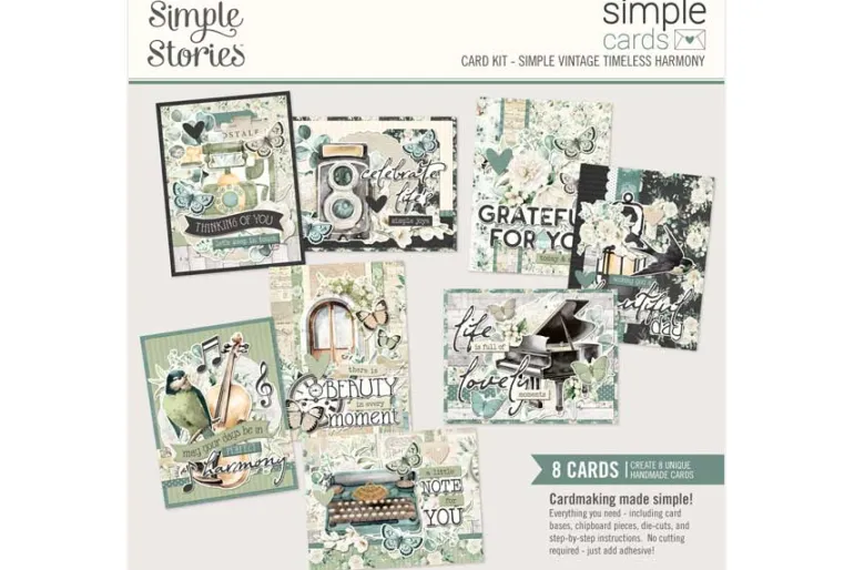 Simple Stories Vintage Timeless Harmony Perfect Harmony Stamps