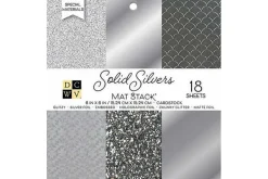 Single-Sided Cardstock Stack 12″X12″ – Le Blanc