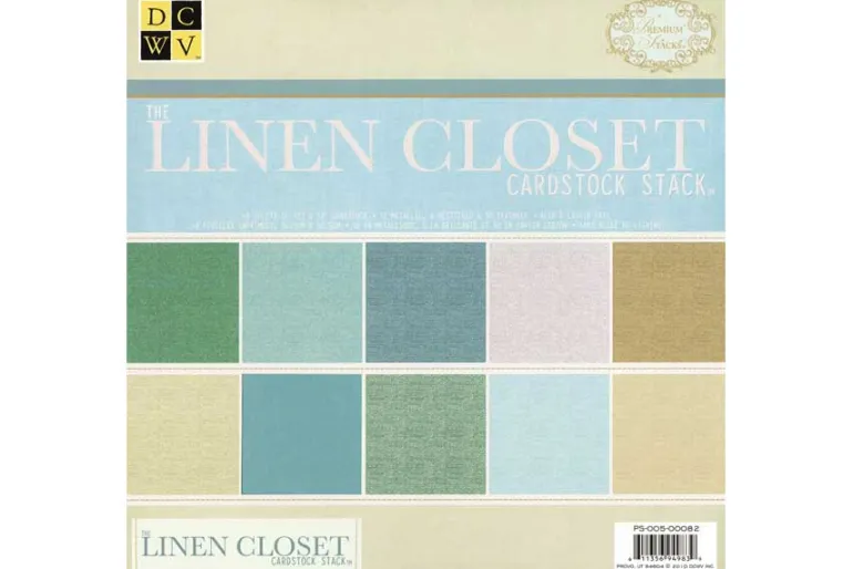 Single-Sided Cardstock Stack 12″X12″ – Le Blanc