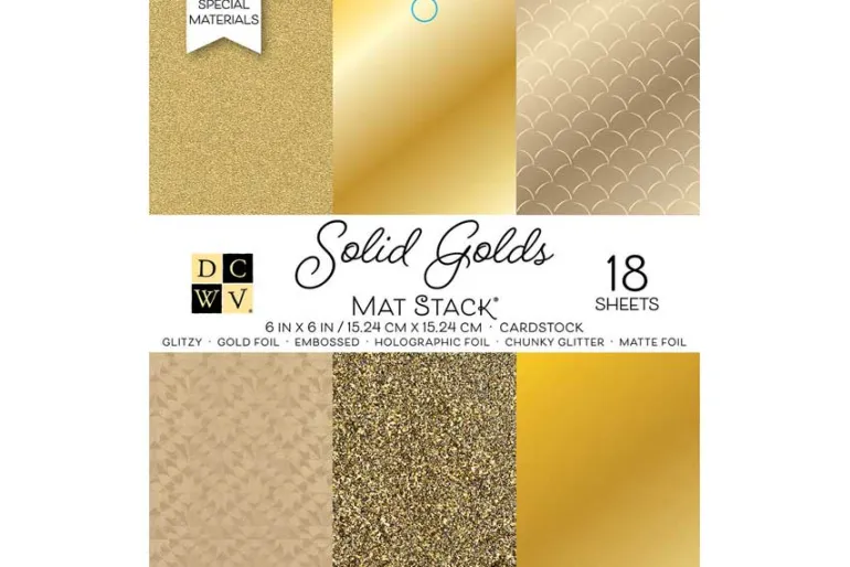 Single-Sided Cardstock Stack 12″X12″ – Le Blanc