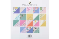 Single-Sided Cardstock Stack 12″X12″ – Le Blanc