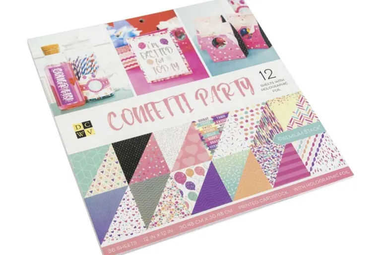 Single-Sided Cardstock Stack 12″X12″ – Chateau Lavender