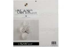 Single-Sided Cardstock Stack 12″X12″ – Gold & White