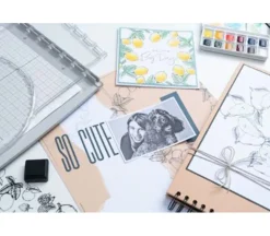 Sizzix Stencil and Stamp and Spin Tool