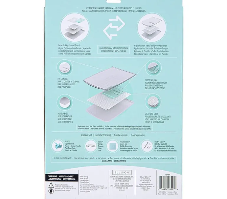 Sizzix Stencil and Stamp Craft Cardmaking Tool