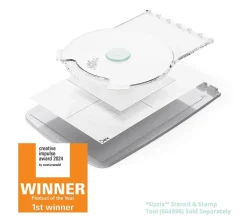 Sizzix Stencil and Stamp Craft Cardmaking Tool