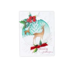 Sizzix Thinlits Die Set 4 Piece – Darling Deer by Tim Holtz