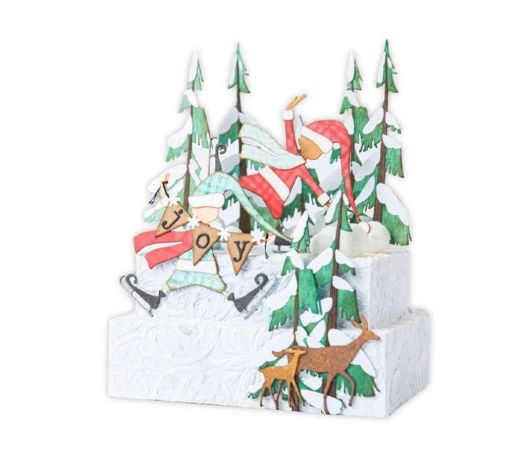 Sizzix Thinlits Die Set 4 Piece – Darling Deer by Tim Holtz