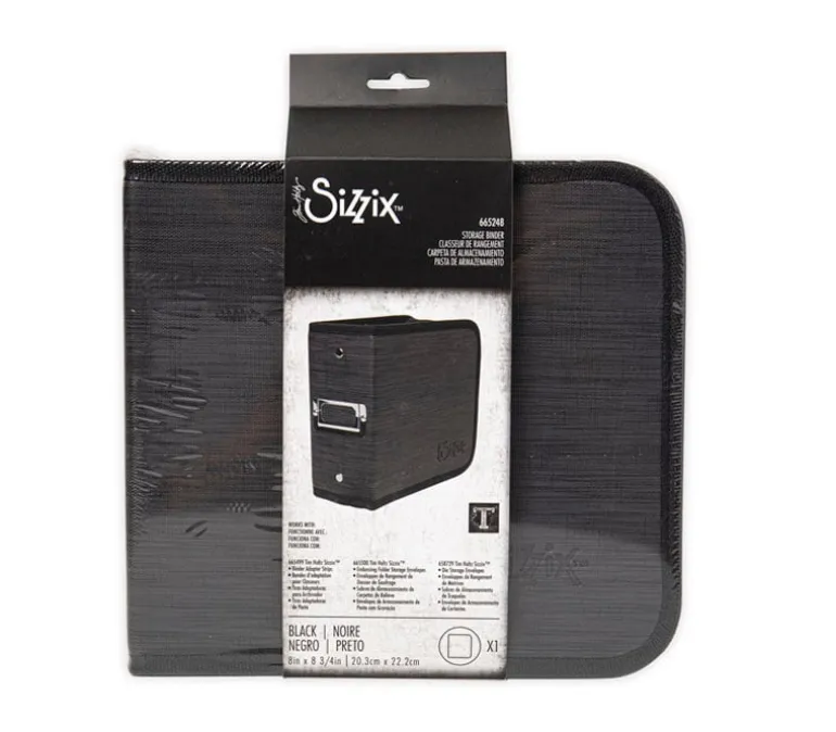 Sizzix Tim Holtz Die Storage Binder – Black