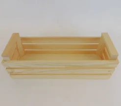 Slat Crate with Handles – 13.25-inch 4.5-inch x 4.5-inch