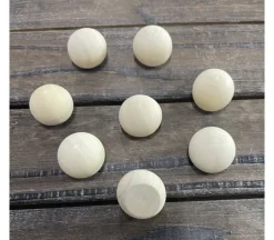 Small Wooden Balls – 8 Piece