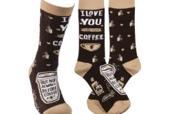 Socks – I Love You More Than Coffee