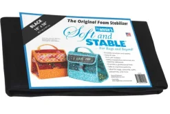 Soft and Stable Black 100% Polyester Foam Stabilizer 18×58