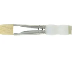 Soft-Grip Hog Bristle Hair Short Handle Brush (view styles/sizes)